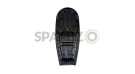 Royal Enfield GT Continental and Interceptor 650 Diamond Design Leather Dual Seat Black - SPAREZO